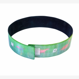 Opaska odblaskowa na rzep certyfikowana Orafol - Dinozaury