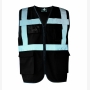 Kamizelka odblaskowa wielofunkcyjna z kieszeniami