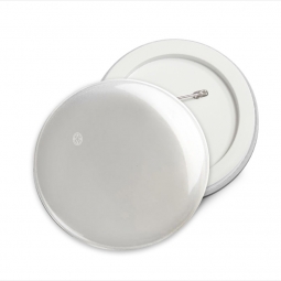 Button odblaskowy AGR - Srebrny