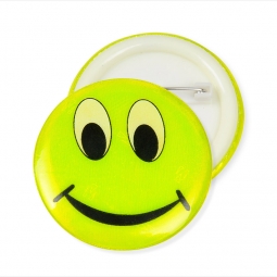 Button odblaskowy - Smile